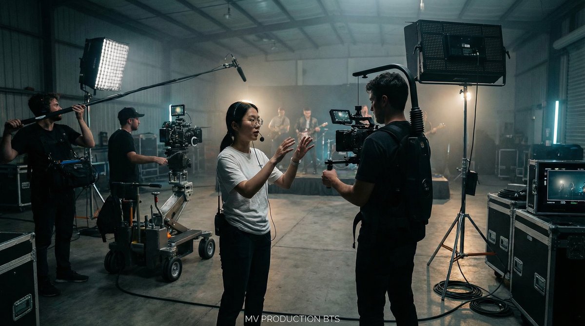 高清视频MV拍摄现场